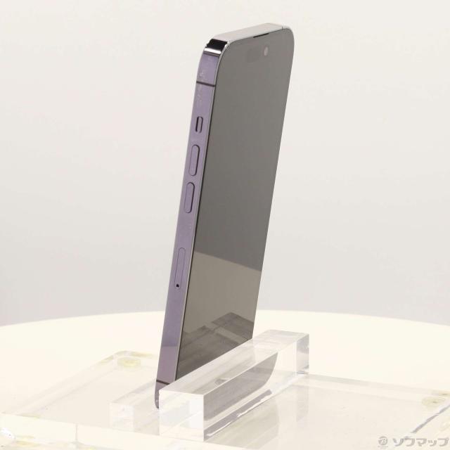 (中古)Apple iPhone14 Pro 256GB ディープパープル MQ1E3J/A SIMフリー(258-ud)_1