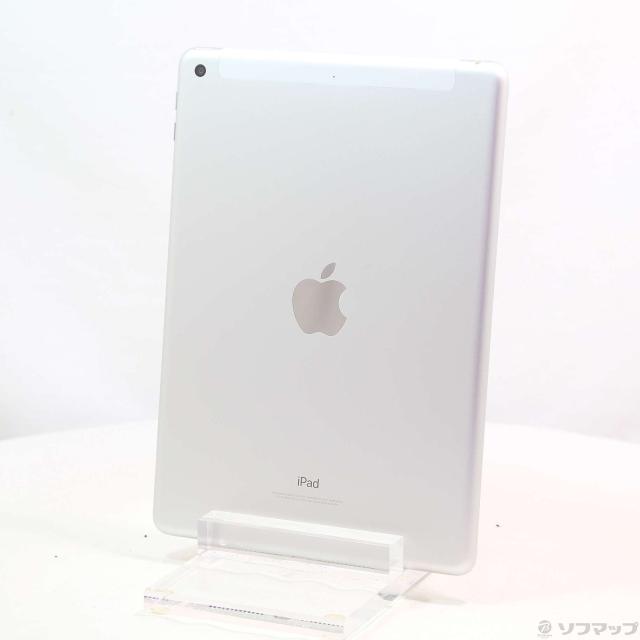 (中古)Apple iPad 第6世代 32GB シルバー MR6P2J/A auロック解除SIMフリー(269-ud)