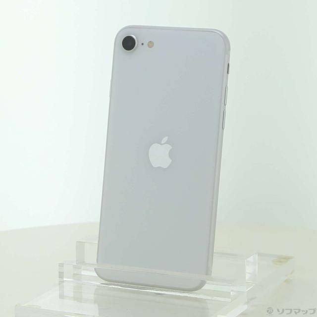 中古)Apple iPhone SE 第2世代 128GB ホワイト MHGU3J/A SIMフリー(377 