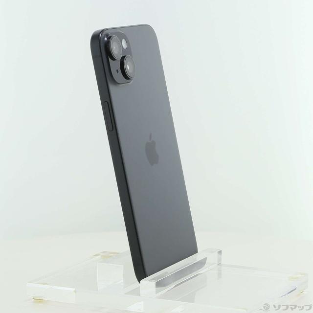 (中古)Apple iPhone15 Plus 256GB ブラック MU0F3J/A SIMフリー(198-ud)_3