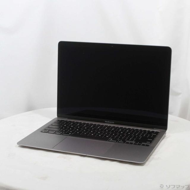(中古)Apple MacBook Air 13.3-inch Late-2020 MGN73J/A Apple M1 8コアCPU_8コアGPU 8GB SSD512GB スペースグレイ (26.3 Tahoe)(352-ud)