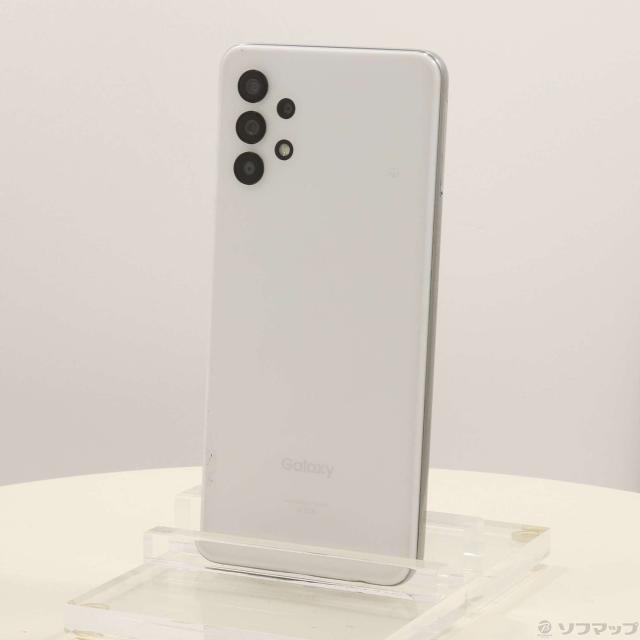 スマートフォン/携帯電話 AU Galaxy A32 5G SCG08 オーサムホワイト