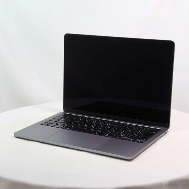 (中古)Apple MacBook Air 13.6-inch Mid-2022 MLXX3J/A Apple M2 8コアCPU_10コアGPU 8GB SSD512GB スペースグレイ (26.3 Tahoe)(258-ud)