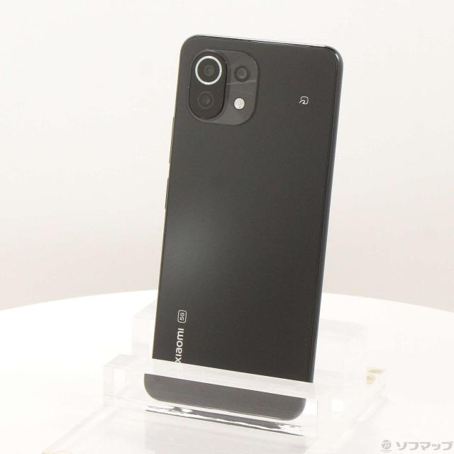 中古)XIAOMI Mi 11 Lite 5G 128GB トリュフブラック Mi11Lite5G SIM 