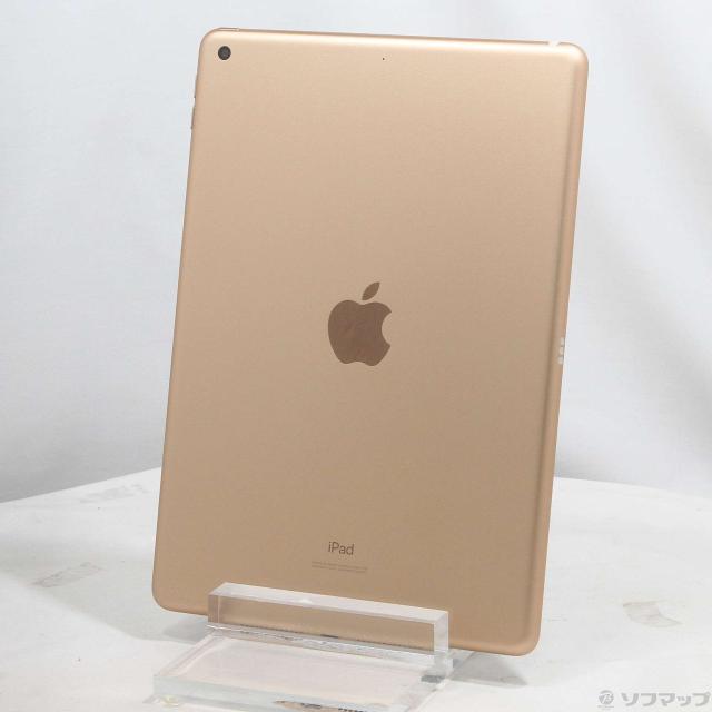 (中古)Apple iPad 第7世代 128GB ゴールド MW792J/A Wi-Fi(258-ud)
