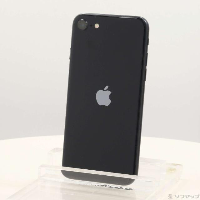 (中古)Apple iPhone SE 第3世代 64GB ミッドナイト MMYC3J/A SIMフリー(276-ud)