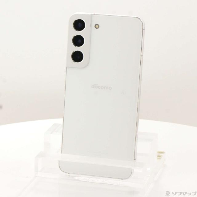 (中古)SAMSUNG GALAXY S22 256GB ファントムホワイト SC-51C docomo SIMフリー(352-ud)