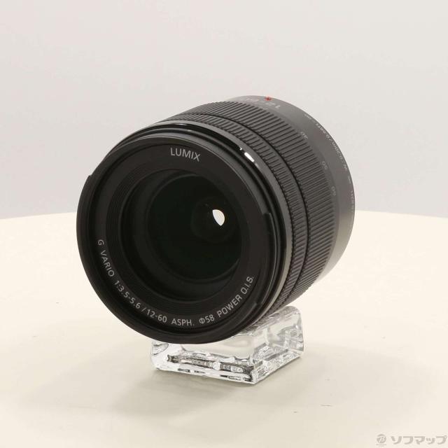 中古)Panasonic LUMIX G VARIO 12-60mm/F3.5-5.6 (H-FS12060)(262-ud 