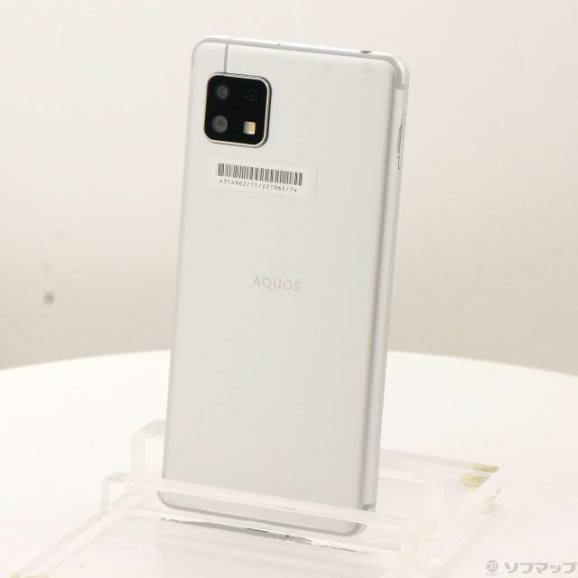 (中古)SHARP AQUOS sense4 basic 64GB シルバー A003SH Y!mobile(352-ud)