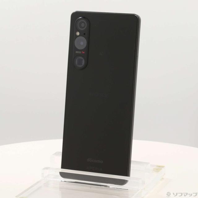 中古)SONY Xperia 1 V 256GB ブラック SO-51D docomo SIMフリー(262-ud 