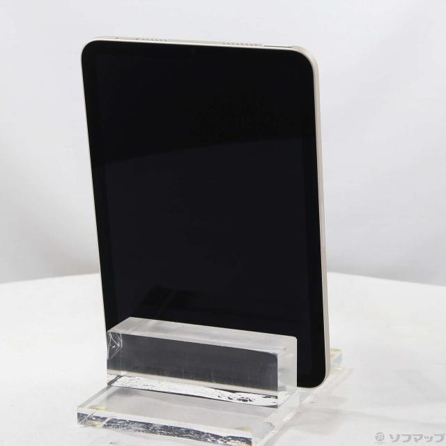 (中古)Apple iPad mini 第6世代 256GB スターライト MK7V3J/A Wi-Fi(368-ud)_2