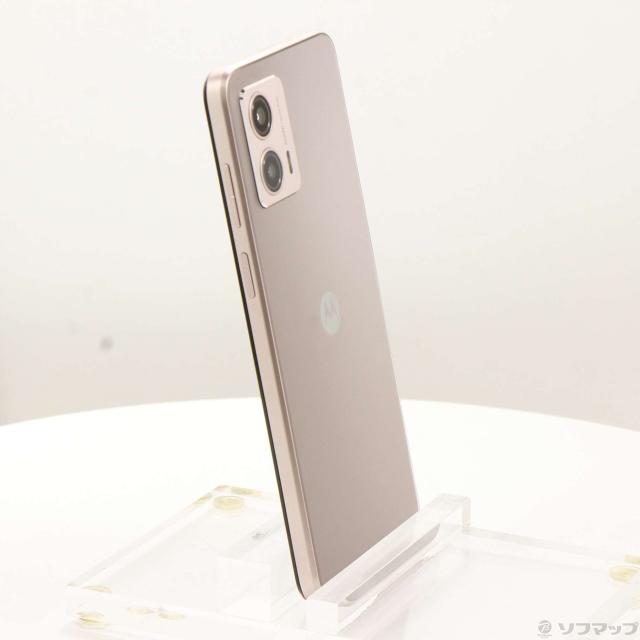 (中古)Motorola moto g53y 5G 128GB ペールピンク MOSAD3 Y!mobile SIMフリー(349-ud)_3