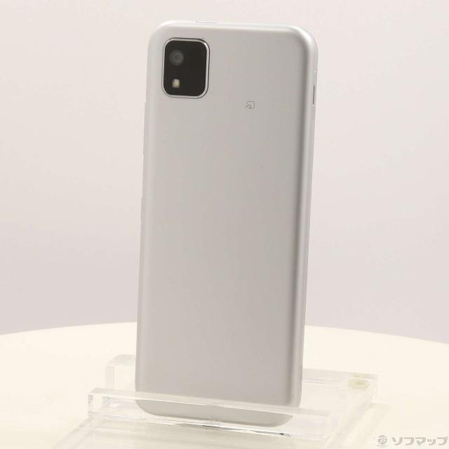 (中古)KYOCERA かんたんスマホ3 64GB シルバー KYSFM1 Y!mobile SIMフリー(368-ud)
