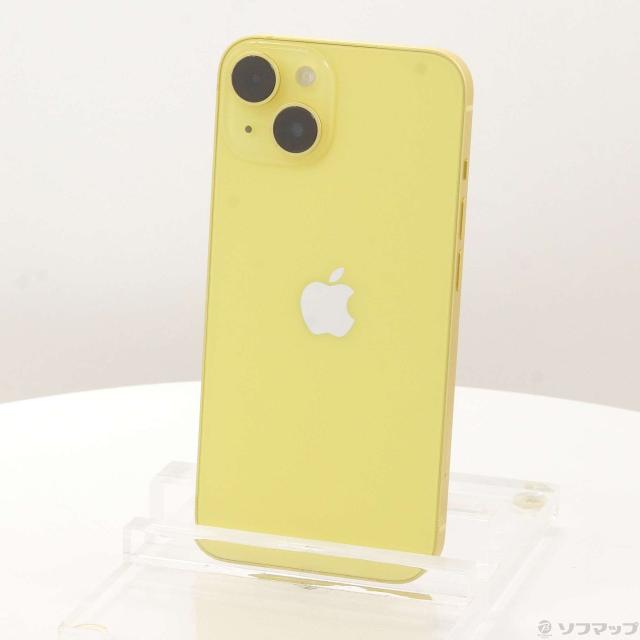(中古)Apple iPhone14 128GB イエロー MR3Q3J/A SIMフリー(262-ud)