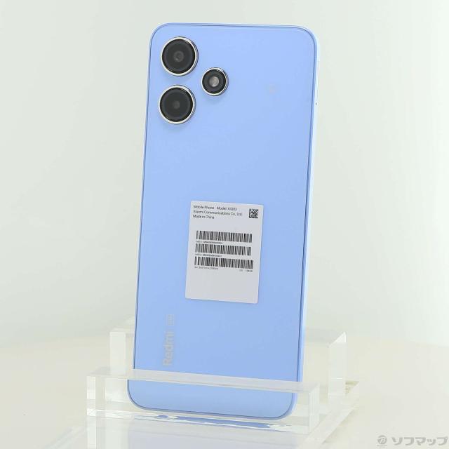 (中古)Xiaomi Redmi 12 5G 128GB スカイブルー XIG03 au SIMフリー(377-ud)