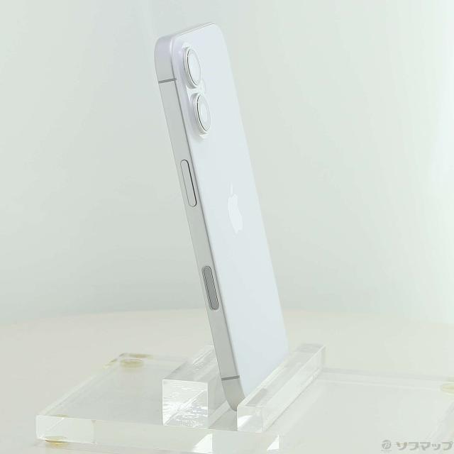 中古)Apple iPhone16 256GB ホワイト MYDX3J/A SIMフリー(198-ud