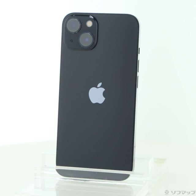 (中古)Apple iPhone13 128GB ミッドナイト MLNC3J/A SIMフリー(377-ud)