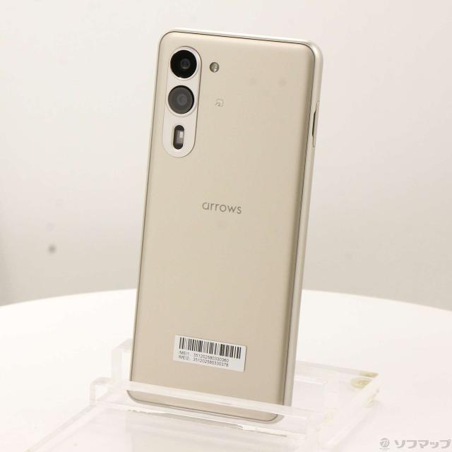(中古)FCNT arrows We2 Plus M06 256GB シャンパンシルバー ASMC06001 SIMフリー(262-ud)