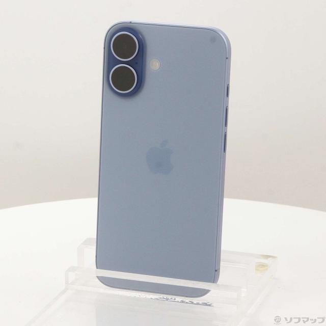 (中古)Apple iPhone17 256GB ミストブルー MG694J/A SIMフリー(377-ud)