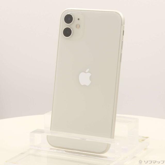 (中古)Apple iPhone11 64GB ホワイト MHDC3J/A SIMフリー(247-ud)