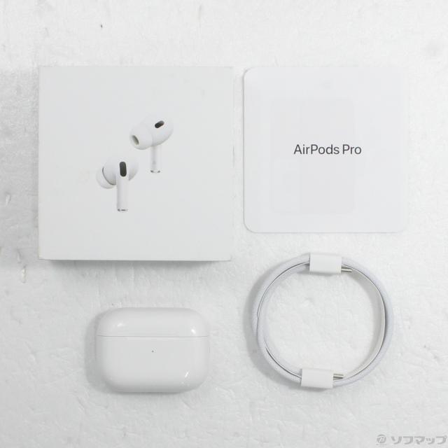 (中古)Apple USB-C充電ケース付き AirPods Pro 第2世代 MTJV3J/A(276-ud)_4