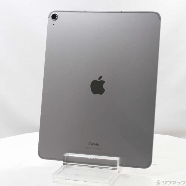 (中古)Apple iPad Air 13インチ 第1世代 128GB スペースグレイ MV6Q3J/A SoftBankロック解除SIMフリー(258-ud)