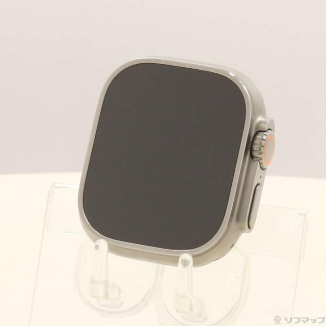 (中古)Apple Apple Watch Ultra 2 GPS + Cellular 49mm チタニウムケース バンド無し(262-ud)