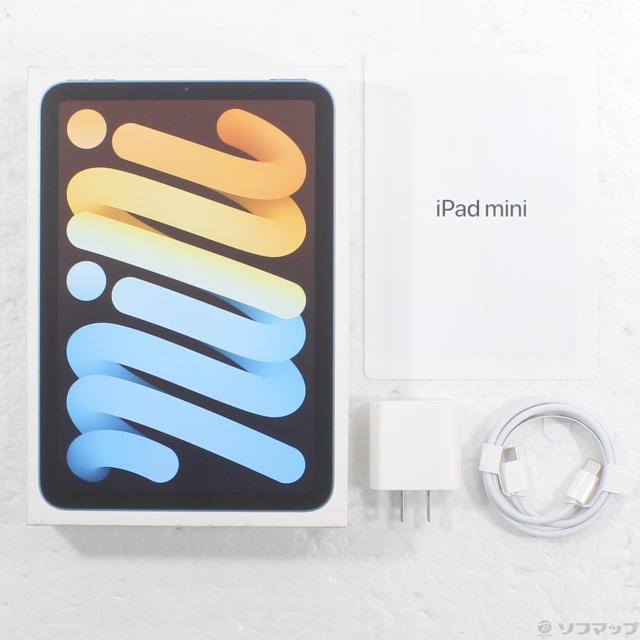 (中古)Apple iPad mini(A17 Pro) 128GB ブルー MXN73J/A Wi-Fi(262-ud)_4