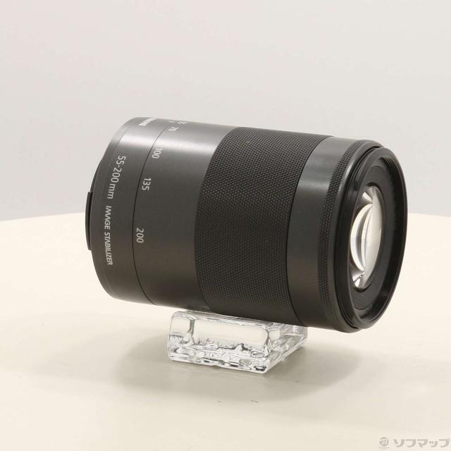 中古)Canon EF-M 55-200mm F4.5-6.3 IS STM グラファイト(198-ud 