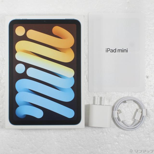 (中古)Apple iPad mini(A17 Pro) 128GB ブルー MXN73J/A Wi-Fi(349-ud)_4