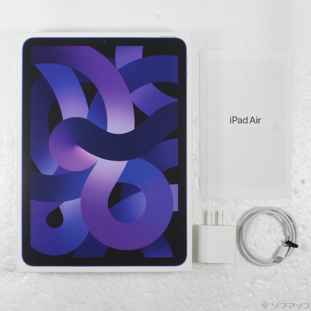 (中古)Apple iPad Air 第5世代 64GB パープル MME23J/A Wi-Fi(305-ud)_4