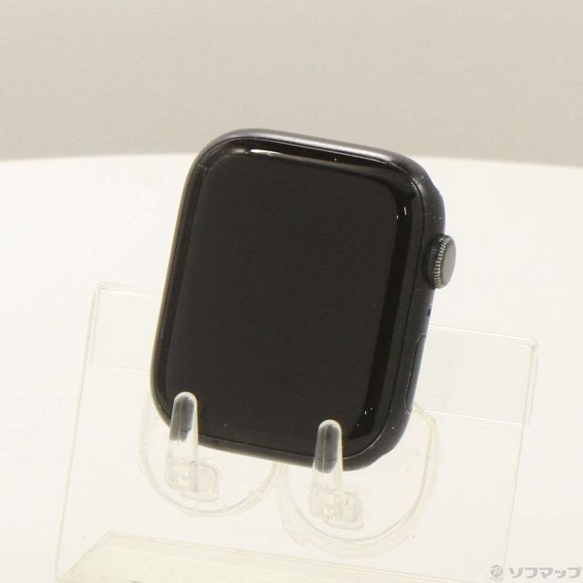 (中古)Apple Apple Watch Series 7 GPS 45mm ミッドナイトアルミニウムケース バンド無し(269-ud)