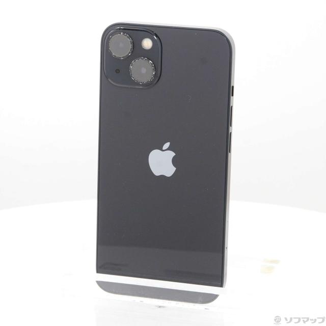 (中古)Apple iPhone13 128GB ミッドナイト MLNC3J/A SIMフリー(377-ud)