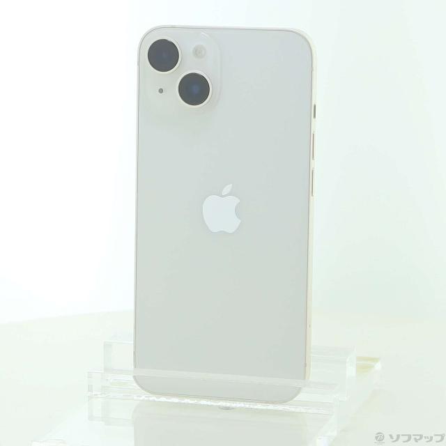 (中古)Apple iPhone14 256GB スターライト MPW33J/A SIMフリー(262-ud)