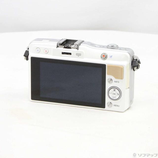 (中古)OLYMPUS PEN mini E-PM2ボディー(ホワイト)(262-ud)_2