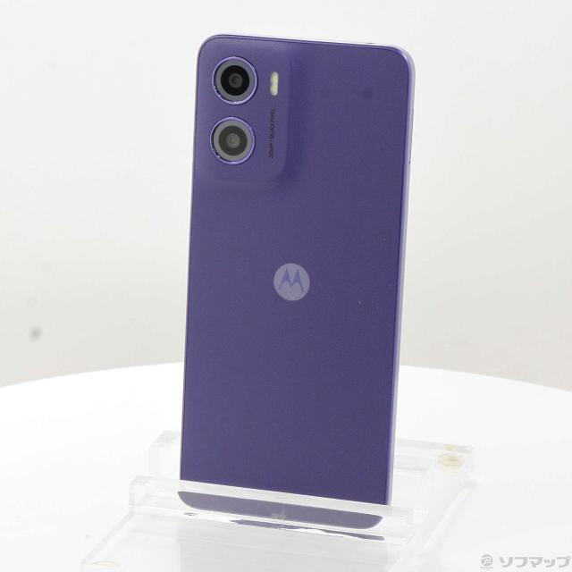 (中古)Motorola moto g05 128GB フレッシュラベンダー PB6N0002JP SIMフリー(352-ud)