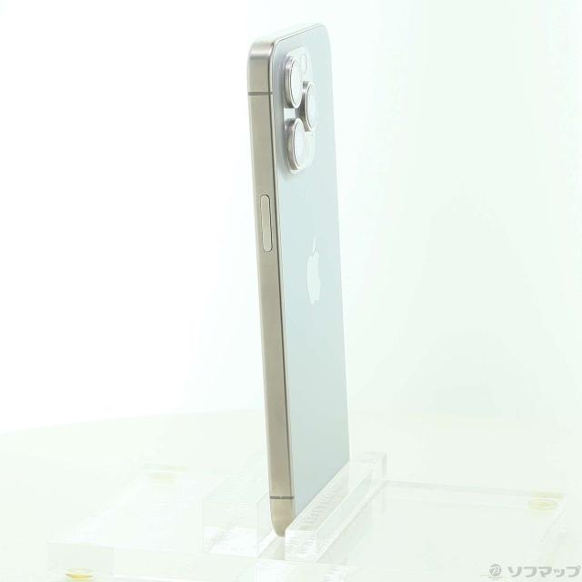 (中古)Apple iPhone15 Pro Max 256GB ナチュラルチタニウム MU6R3J/A SIMフリー(262-ud)