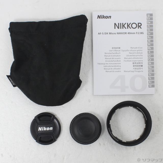 (中古)Nikon Nikon AF-S DX Micro NIKKOR 40mm F2.8G(344-ud)_4