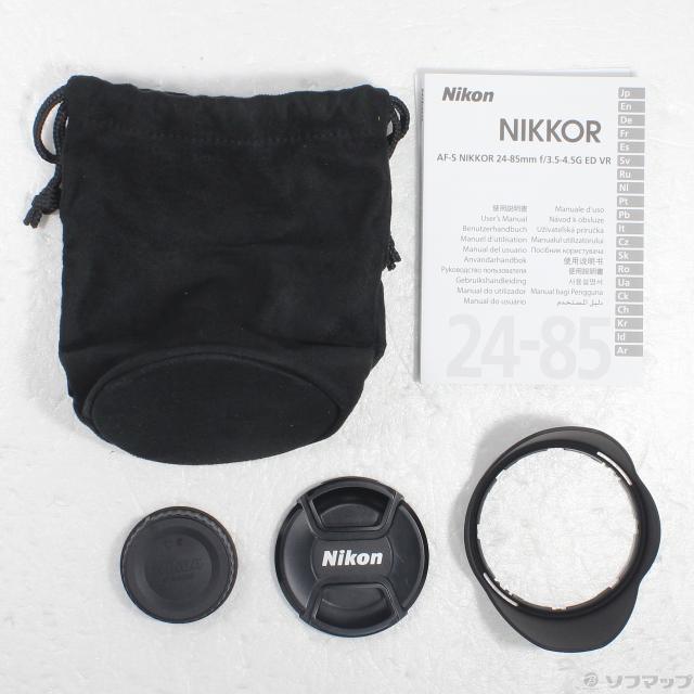 (中古)Nikon (展示品) Nikon AF-S NIKKOR 24-85mm F3.5-4.5G ED VR(262-ud)_4