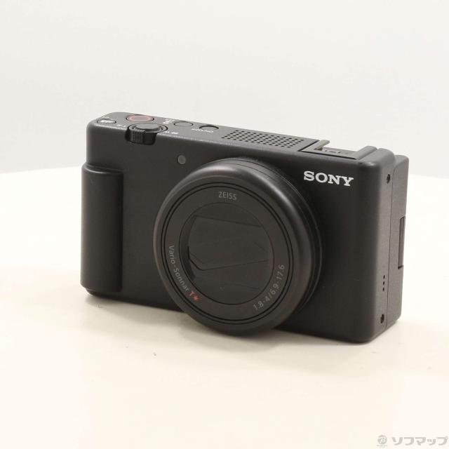(中古)SONY (展示品) VLOGCAM ZV-1 II シューティンググリップキット ブラック(269-ud)