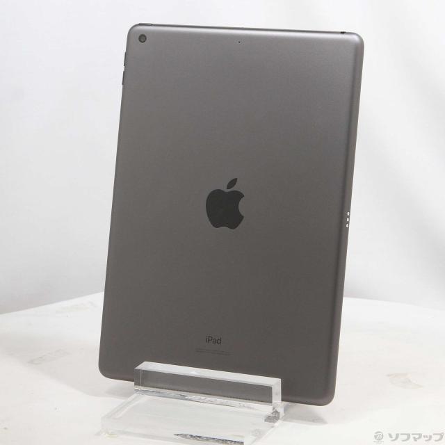 (中古)Apple iPad 第7世代 32GB スペースグレイ MW742J/A Wi-Fi(297-ud)