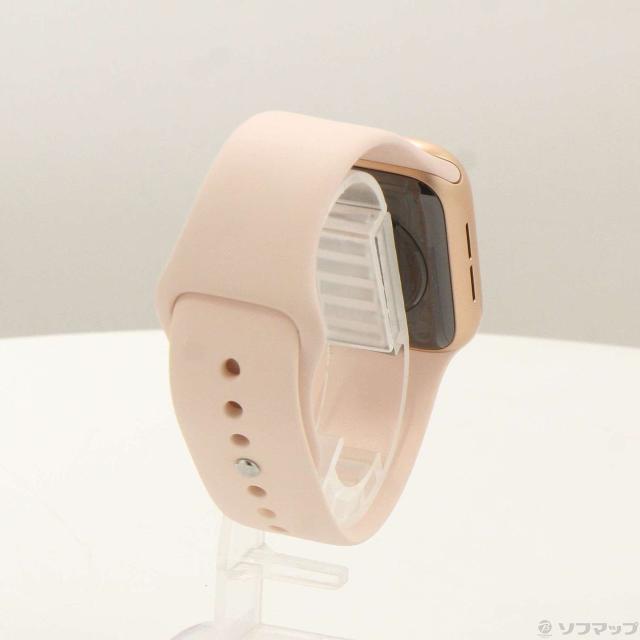 (中古)Apple Apple Watch SE 第1世代 GPS 40mm ゴールドアルミニウムケース ピンクサンドスポーツバンド(258-ud)_2