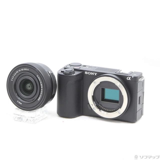 中古)SONY VLOGCAM ZV-E10 II パワーズームレンズキット ブラック ZV 