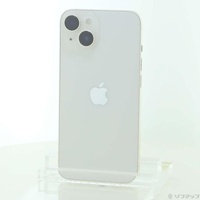 (中古)Apple iPhone14 256GB スターライト MPW33J/A SIMフリー(262-ud)