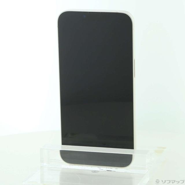 (中古)Apple iPhone14 256GB スターライト MPW33J/A SIMフリー(262-ud)
