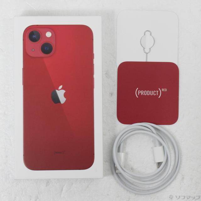 (中古)Apple iPhone13 128GB プロダクトレッド MLNF3J/A SIMフリー(262-ud)_4