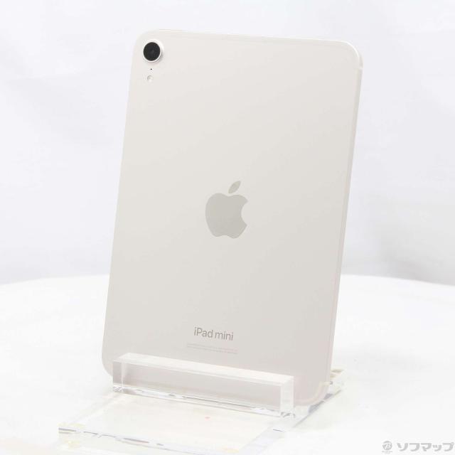 中古)Apple iPad mini(A17 Pro) 128GB スターライト MXPQ3J/A SIM 