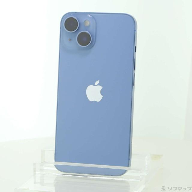 (中古)Apple iPhone14 128GB ブルー MPVJ3J/A SIMフリー(262-ud)