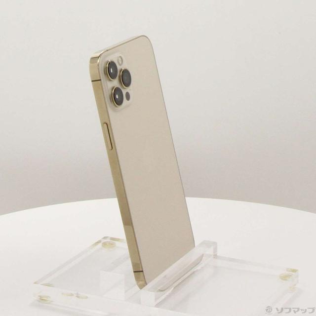 (中古)Apple iPhone12 Pro Max 256GB ゴールド MGD13J/A SoftBank(262-ud)_3