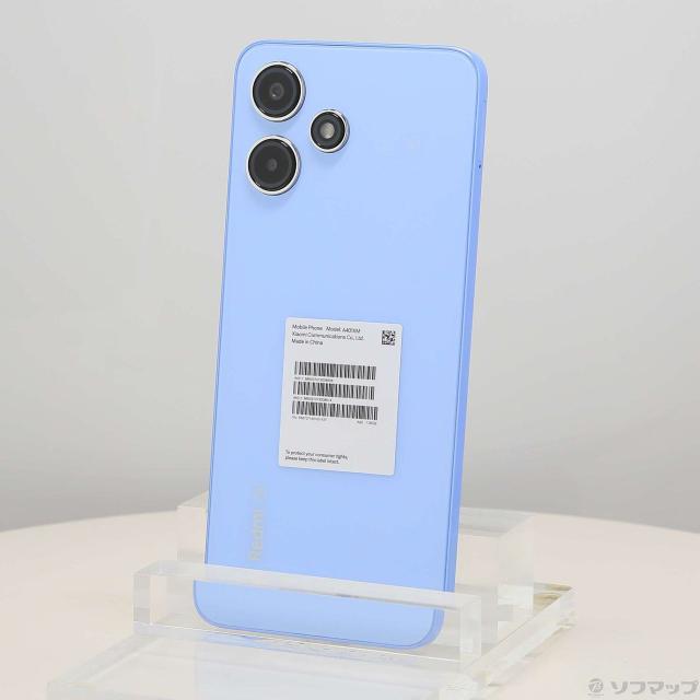 (中古)Xiaomi Redmi 12 5G 128GB スカイブルー SBR125G Softbank SIMフリー(377-ud)